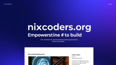 start nixcoders.org blog